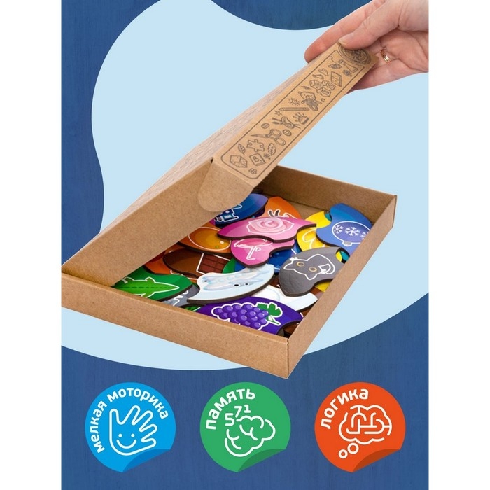 Пазлы из дерева &laquo;Мои первые пазлы. Цвета&raquo;, 36 эл.