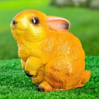 Садовая фигура "Заяц веселый" 14х10х16см Садовая фигура "Заяц веселый" 14х10х16см