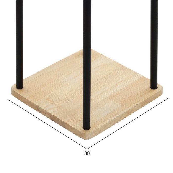 Торшер напольный с полочками "Минимализм" Е27 40W 45х45х154,5 см