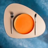 Салфетка сервировочная на стол Доляна «Тэм», 45×35 см, цвет персиковый Салфетка сервировочная на стол Доляна «Тэм», 45×35 см, цвет персиковый