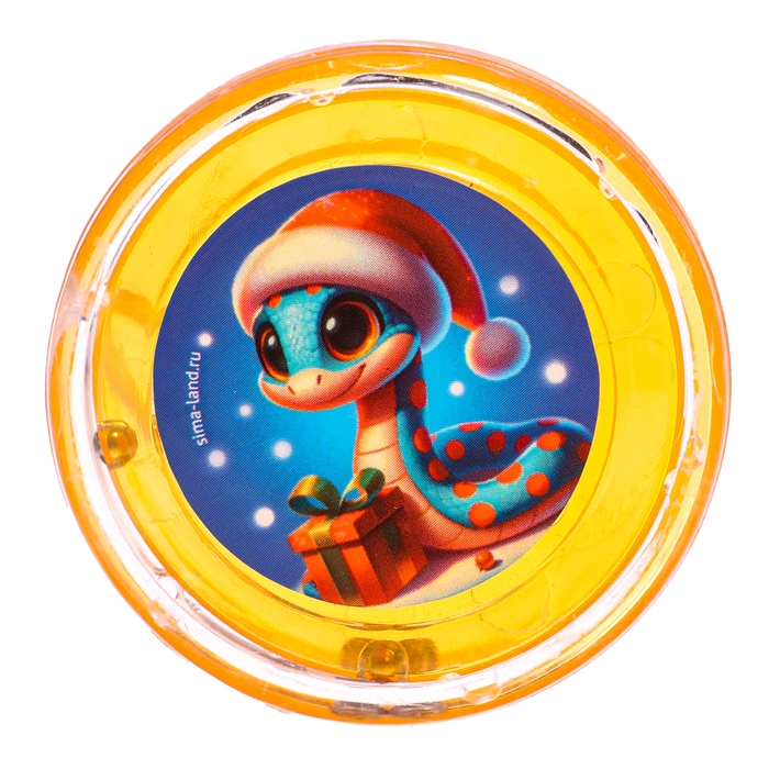 Новый год. Йо-Йо «Праздник», змейки, d= 5,5 см Новый год. Йо-Йо «Праздник», змейки, d= 5,5 см