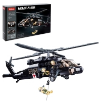 Конструктор Модельки &laquo;Вертолёт спецназа&raquo;, 692 детали