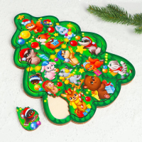 Новогодняя головоломка &laquo;Новый год! Нарядная ёлка&raquo;