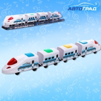 Поезд «Скорый», русская озвучка, световые и звуковые эффекты, работает от батареек, Поезд «Скорый», русская озвучка, световые и звуковые эффекты, работает от батареек,