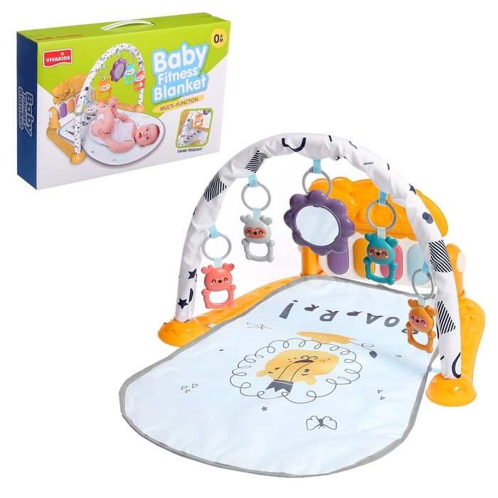 Развивающий коврик &laquo;Лёвушка&raquo;, световые, звуковые эффекты