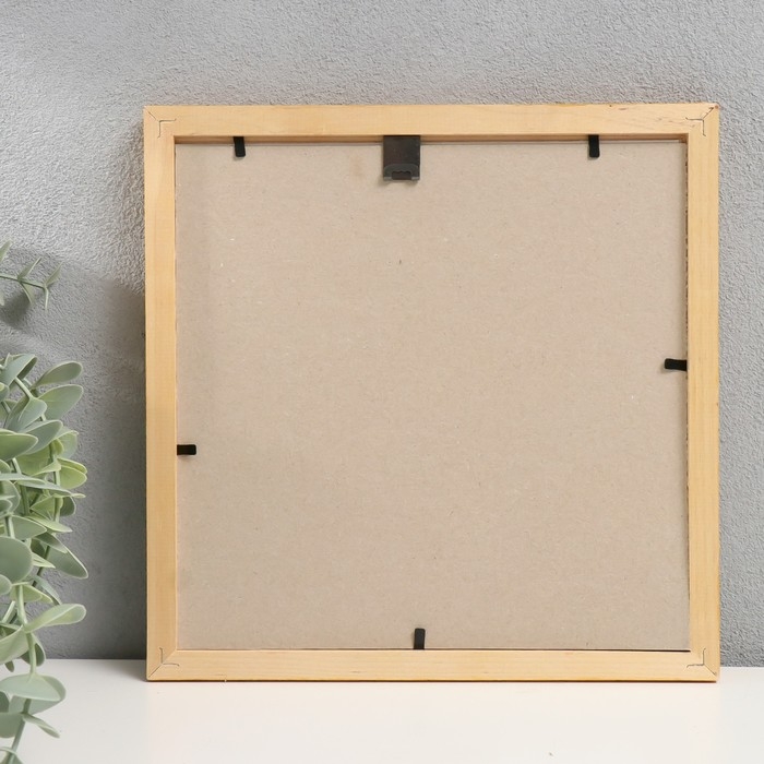 Фоторамка дерево "Image Art" С18 20х20 см,(пластиковый экран), янтарь