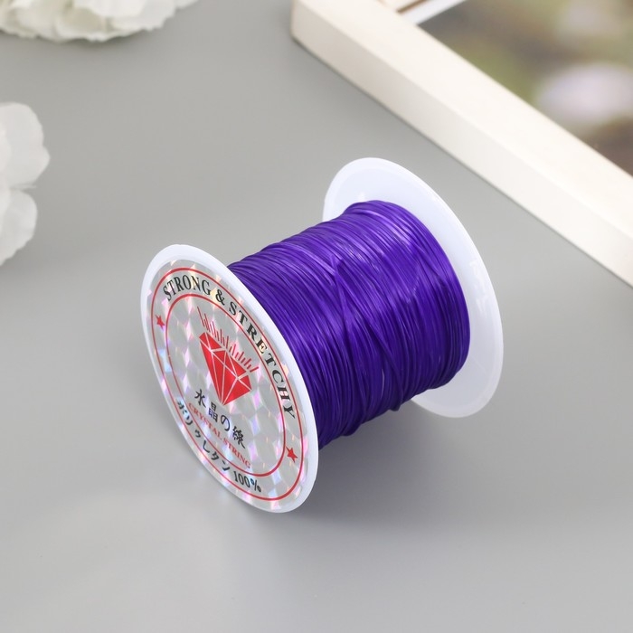 Резинка латексная для бисера 0,8 мм, 10 м, МИКС Резинка латексная для бисера 0,8 мм, 10 м, МИКС