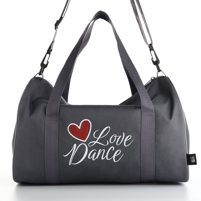 Сумка спортивная женская, TEXTURA, маленький размер, цвет серый Сумка спортивная женская, TEXTURA, маленький размер, цвет серый