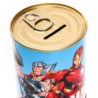 Копилка металлическая, 9,5 см х 7,5 см х 7,5 см "Супер-герои", Мстители Копилка металлическая, 9,5 см х 7,5 см х 7,5 см "Супер-герои", Мстители