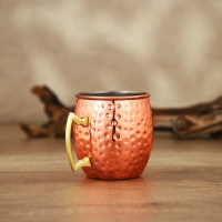 Кружкa из нержавеющей стали &laquo;Московский мул&raquo;, 500 мл, толщинa 0,8 мм, цвет медный