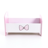 Кроватка классическая для кукол до 40 см &laquo;Бант&raquo;