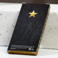 Новогодний подарочный набор косметики &laquo;Командир&raquo;, гель для душа во флаконе коньяка 250 мл и мыло для рук в форме шоколада 90 г, Новый Год