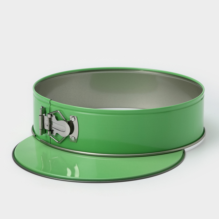 Форма для выпечки и выкладки с регулировкой размера «Никис», d=24 см, h=6 см, антипригарное покрытие, цвет микс Форма для выпечки и выкладки с регулировкой размера «Никис», d=24 см, h=6 см, антипригарное покрытие, цвет микс