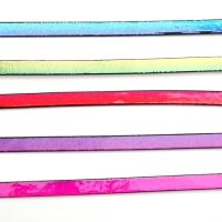 Ошейник лаковый "Радуга", 30 х 1 см, микс Ошейник лаковый "Радуга", 30 х 1 см, микс