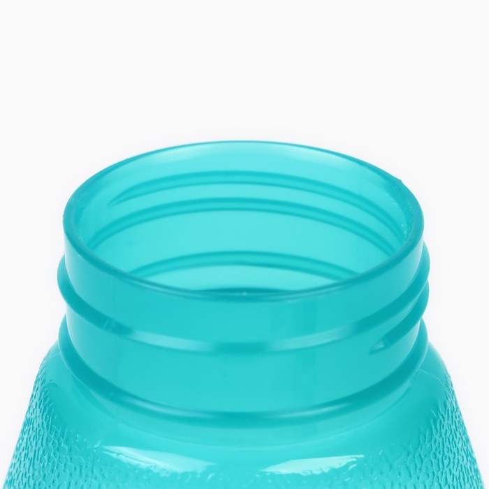 Бутылка для воды, 600 мл, 23 х 6.6 см, голубая Бутылка для воды, 600 мл, 23 х 6.6 см, голубая