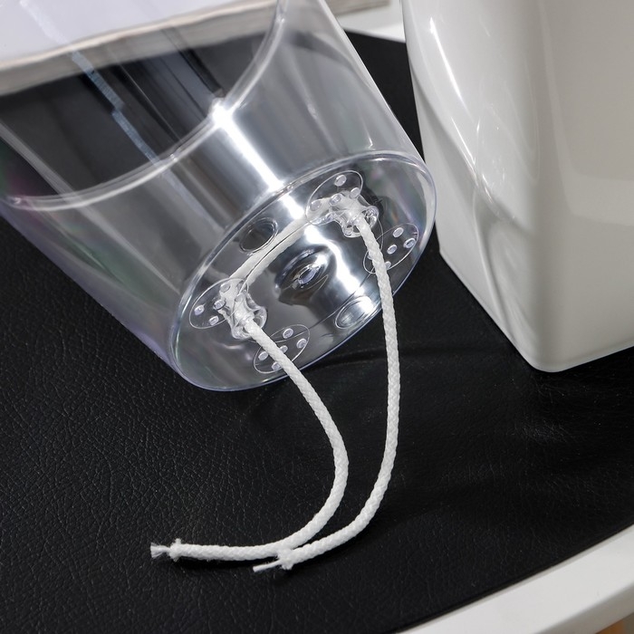 Кашпо для цветов со вставкой «Грейс», 1,4 л (800 мл), цвет белый Кашпо для цветов со вставкой «Грейс», 1,4 л (800 мл), цвет белый