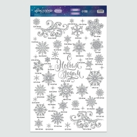 Наклейки новогодние виниловые с фольгированием &laquo;Новый год&raquo;, 30 х 50 см, Новый год