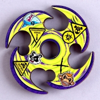 Деревянное оружие детское сувенирное &laquo;Сюрикен&raquo;, животные