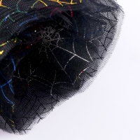 Карнавальный аксессуар метла "Паутина" Карнавальный аксессуар метла "Паутина"