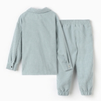 Костюм детский KAFTAN "Velvet", р. 36 (134-140), голубой