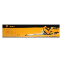 Кусторез аккумуляторный DEKO DKBC51, 20 В, 4 Ач, Li-lon, 510 мм, 1400 ход/мин, рез 14 мм Кусторез аккумуляторный DEKO DKBC51, 20 В, 4 Ач, Li-lon, 510 мм, 1400 ход/мин, рез 14 мм