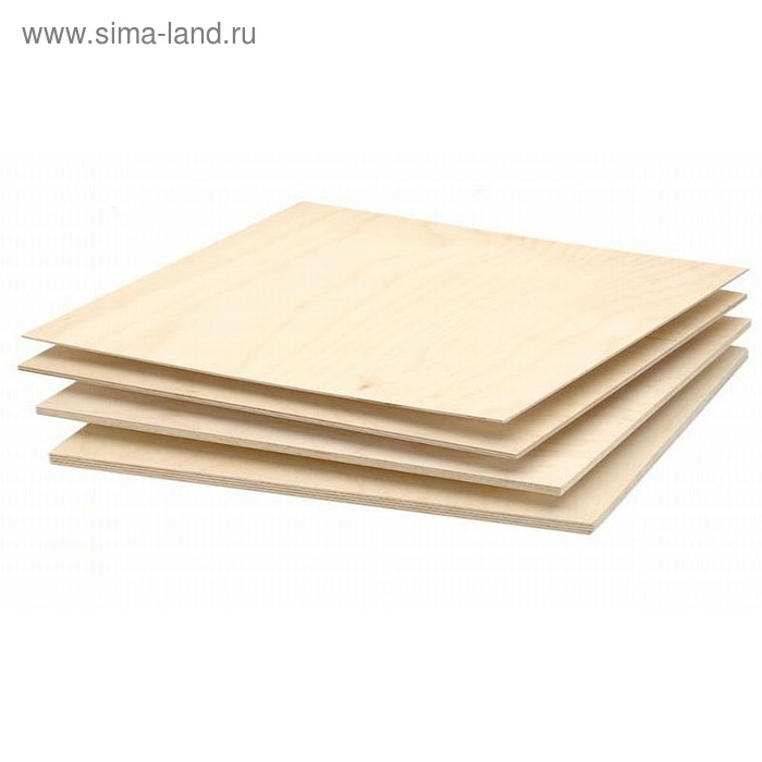 Фанера ФК 3мм 1525х1525 мм сорт 4/4 Фанера ФК 3мм 1525х1525 мм сорт 4/4