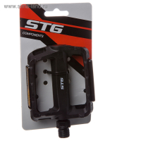 Педали 9/16" STG C097, пластик, насыпной подшипник Педали 9/16" STG C097, пластик, насыпной подшипник