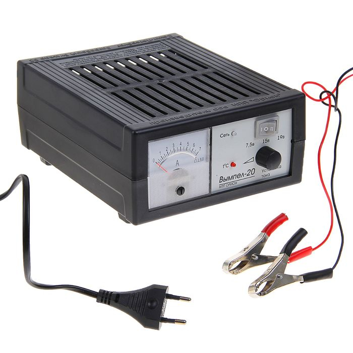 Зарядное устройство АКБ Зарядное устройство АКБ "Вымпел-20", 0.6-7 А, 6/12 В