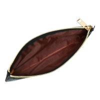 Пенал мягкий, 1 отделение, 90 х 215 х 10 мм, плоский, deVENTE, искусственная кожа чёрный 7024444