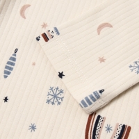 Набор  (боди и комбинезон) Крошка Я "Новогодние игрушки", рост 62-68 см