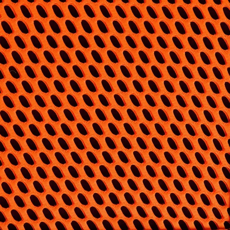 Заготовка из крупной сетки Rete, L, оранжевый неон