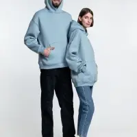 Худи Kulonga Oversize, серо-голубое, размер 3XL/4XL