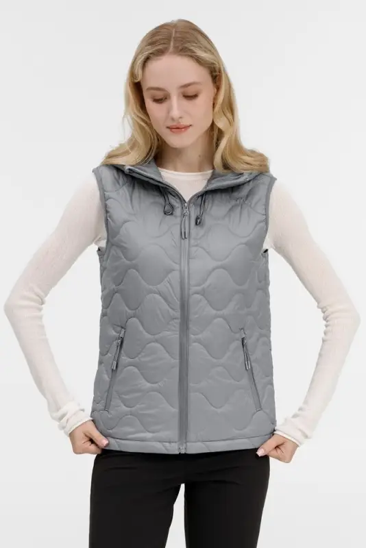 Жилет унисекс Tarnaby, светло-серый, размер S