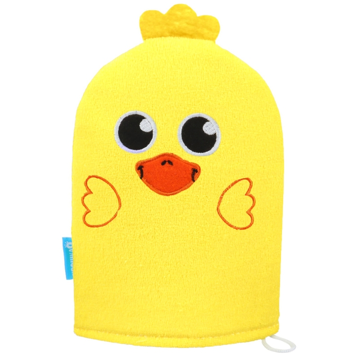 Набор для малыша: мочалка и игрушки для купания Набор для малыша: мочалка и игрушки для купания "Утята"