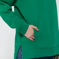 Худи оверсайз унисекс Tolla, зеленое, размер M/L