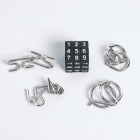 Головоломка металлическая «Океан», набор 5 шт. Головоломка металлическая «Океан», набор 5 шт.