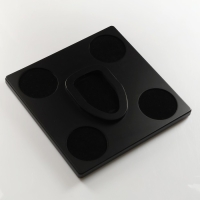 Мини-Бар Череп, на подставке, штоф - 750 мл, бокалы - 130 мл, 28,5 х 28,5 х 18,5 см