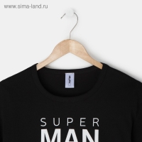 Футболка мужская KAFTAN "Man", чёрный, р. 46