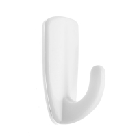 Держатель самоклеящийся ТУНДРА krep, 45х45 мм, цвет белый, 3 шт. МИКС