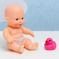 Кукла "Пупс Ляля с уточкой", 29 см