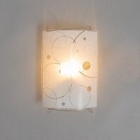 Светильник "Круги" 1 лампа E27 60 Вт моллир. 22х15см Светильник "Круги" 1 лампа E27 60 Вт моллир. 22х15см