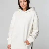 Худи оверсайз унисекс Tolla, молочное, размер XL/2XL