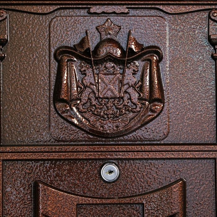 Ящик почтовый №4010, Медь Ящик почтовый №4010, Медь