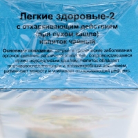 Травяной сбор &laquo;Лёгкие здоровые-2&raquo;, грудной, 20 фильтр-пакетов