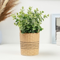 Кашпо - ваза "Бэкка" 10х10х13см Кашпо - ваза "Бэкка" 10х10х13см