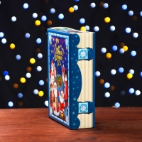 Новый год. Подарочная коробка "Деды Мороза Мира" 19 х 7 х 25 см.