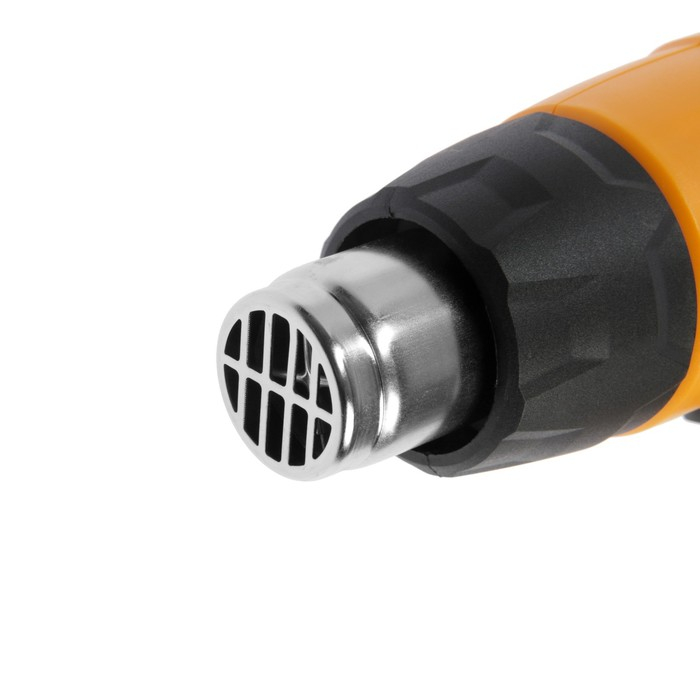 Фен технический DEKO HG2200W, 2200 Вт, 300/500 л/мин, 350/600 &deg;С, 3 насадки