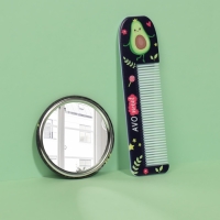 Набор &laquo;Авокадо&raquo;, зеркало, расчёска