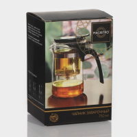 Чайник стеклянный заварочный Magistro &laquo;Мантана&raquo;, 750 мл, с пластиковым ситом