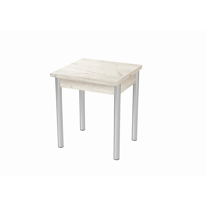 Стол Виста, 600х700х780, дуб крафт белый Стол Виста, 600х700х780, дуб крафт белый